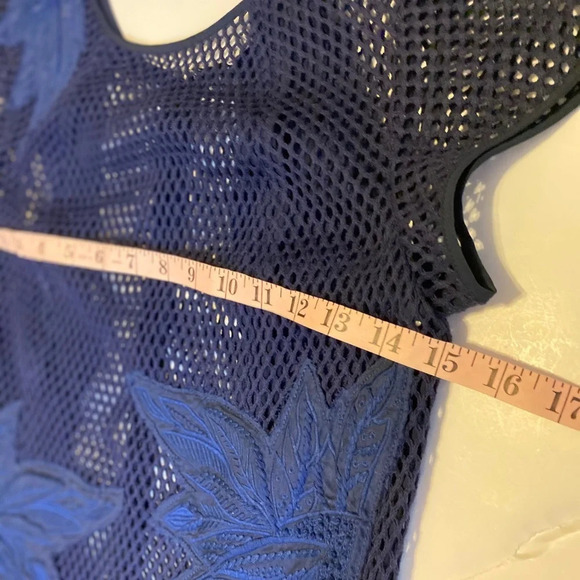 Rebecca Minkoff Perwinkle Blue Crochet Lace Dress - Picture 5 of 6